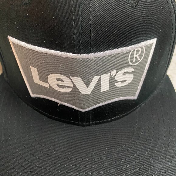 LEVI'S ONE SIZE BLACK BASEBALL CAP - Picture 2 of 6